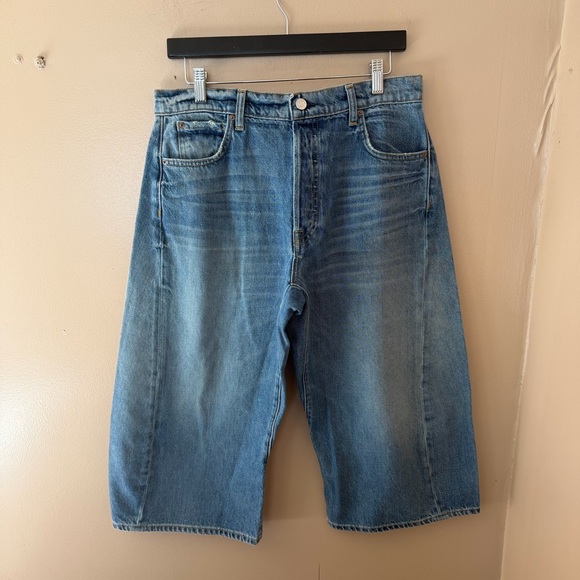 GRLFRND Noa Engineer Jorts Elysian Park Dr Blue Jean Shorts denim Revolve 28 - Picture 9 of 16